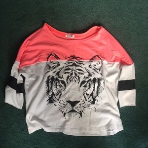 Aeropostale lion  oversized shirt